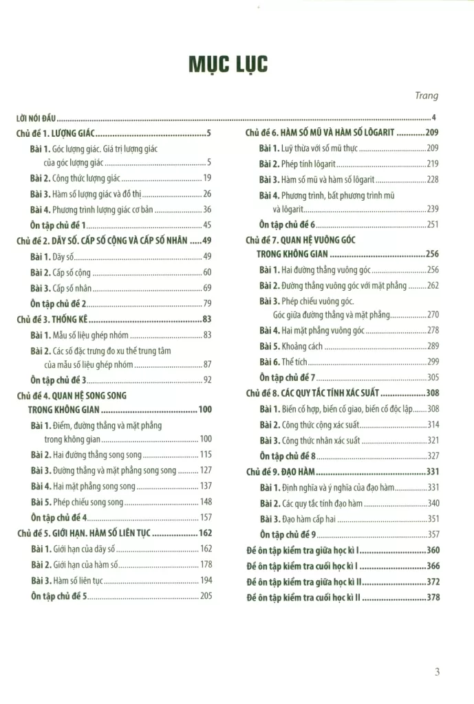 MỞ KHÓA ĐIỂM CAO TOÁN LỚP 11